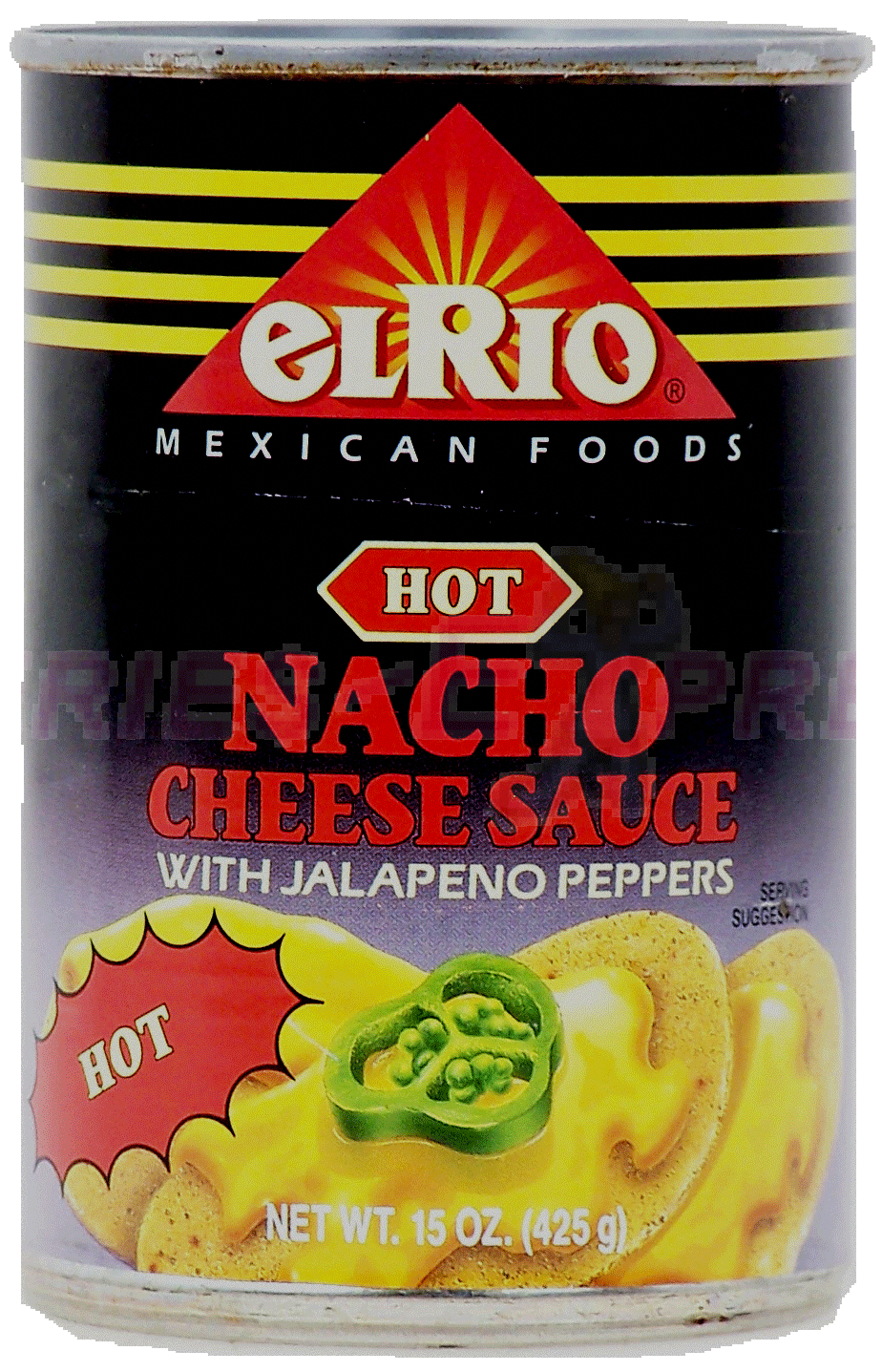 El Rio Mexican Foods hot nacho cheese sauce with jalapeno peppers Full-Size Picture